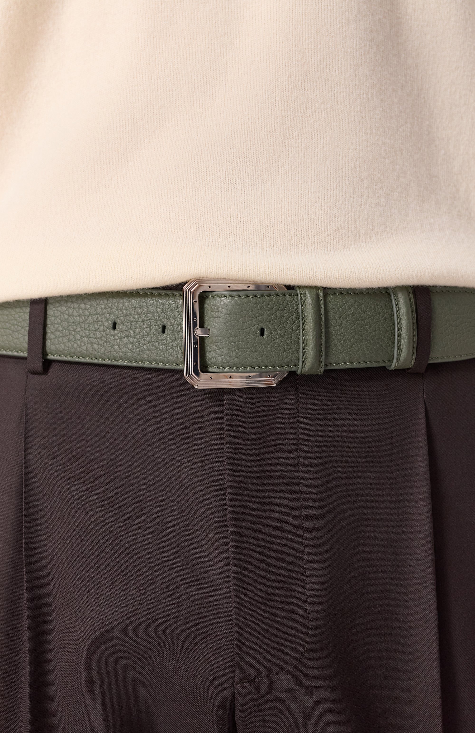 Кожаный ремень STEFANO RICCI, арт. N382VD/A569P, фото 2