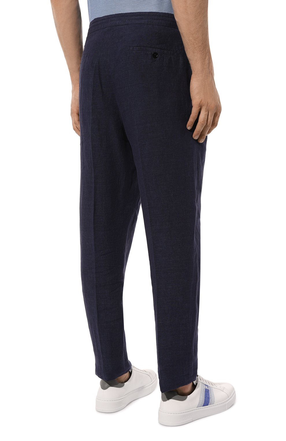 Льняные брюки ZEGNA, арт. UDI32A7/TT11, фото 4