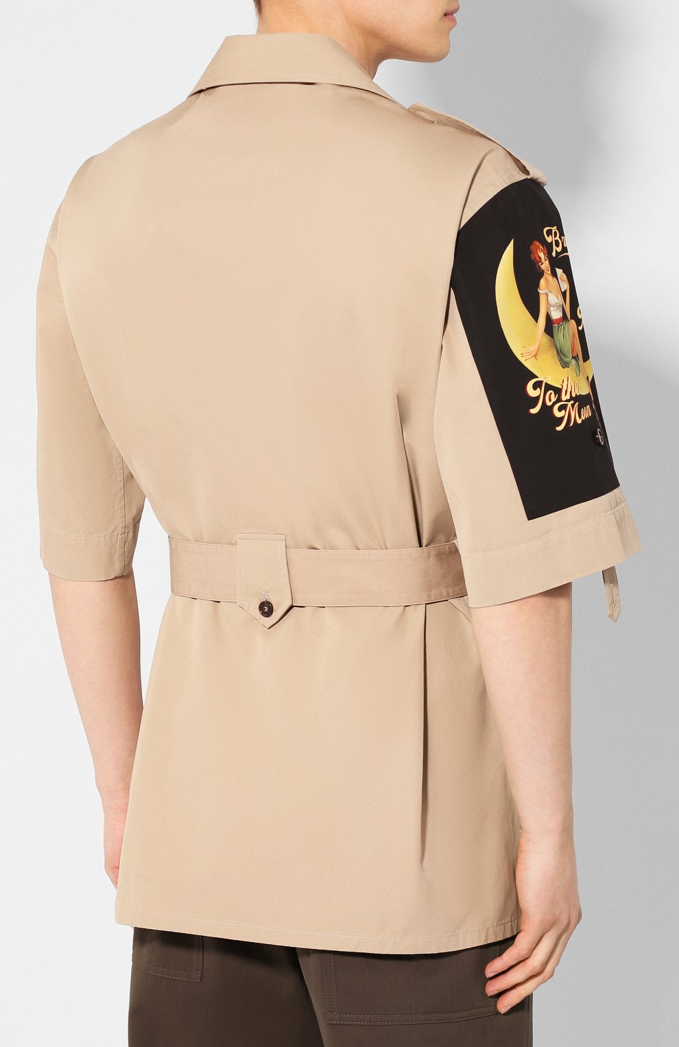 Хлопковая рубашка DOLCE & GABBANA, арт. G5HN4T/FU6WJ, фото 4