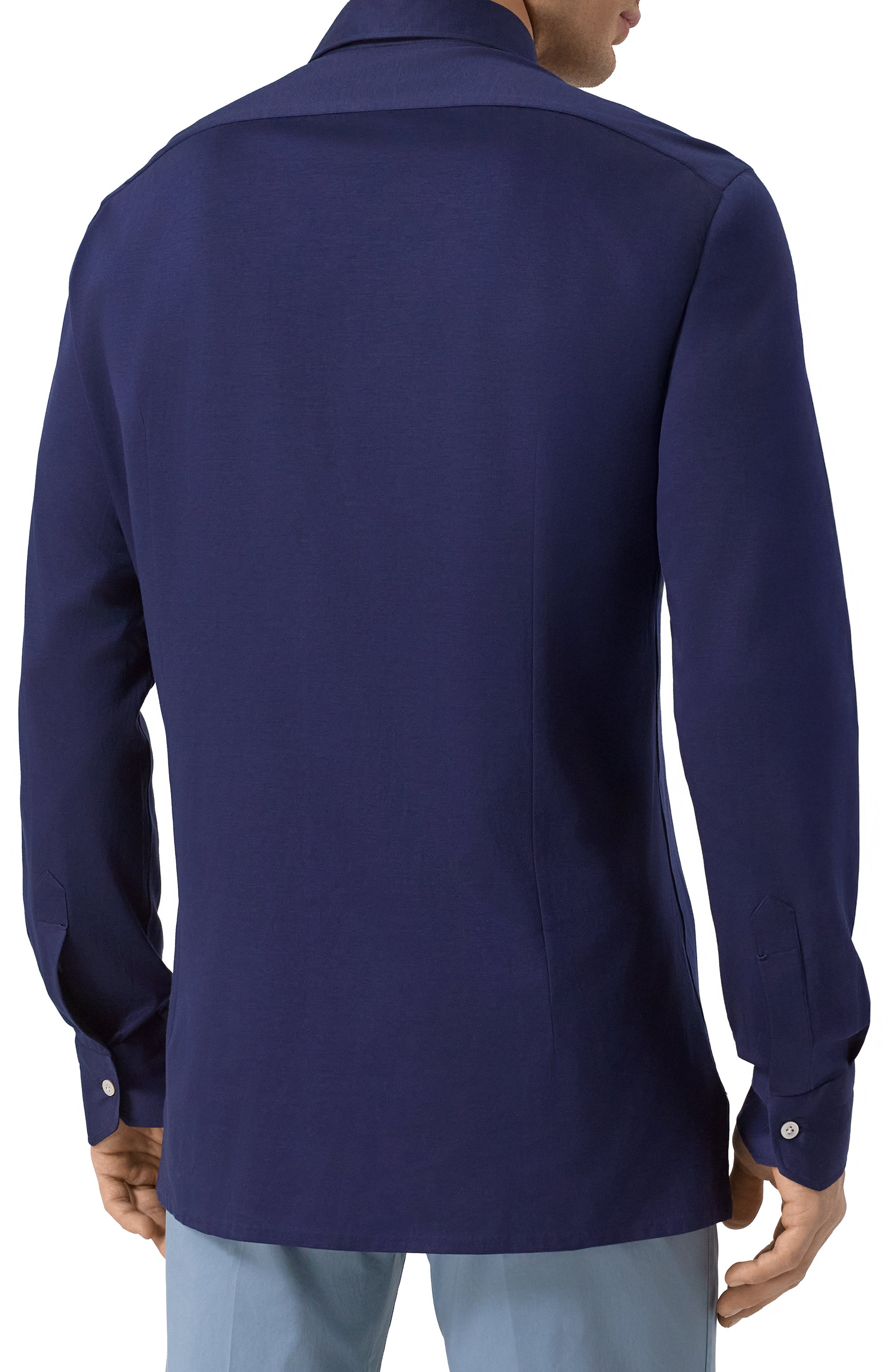 Хлопковая рубашка KITON, арт. UMCNERH0900007, фото 4