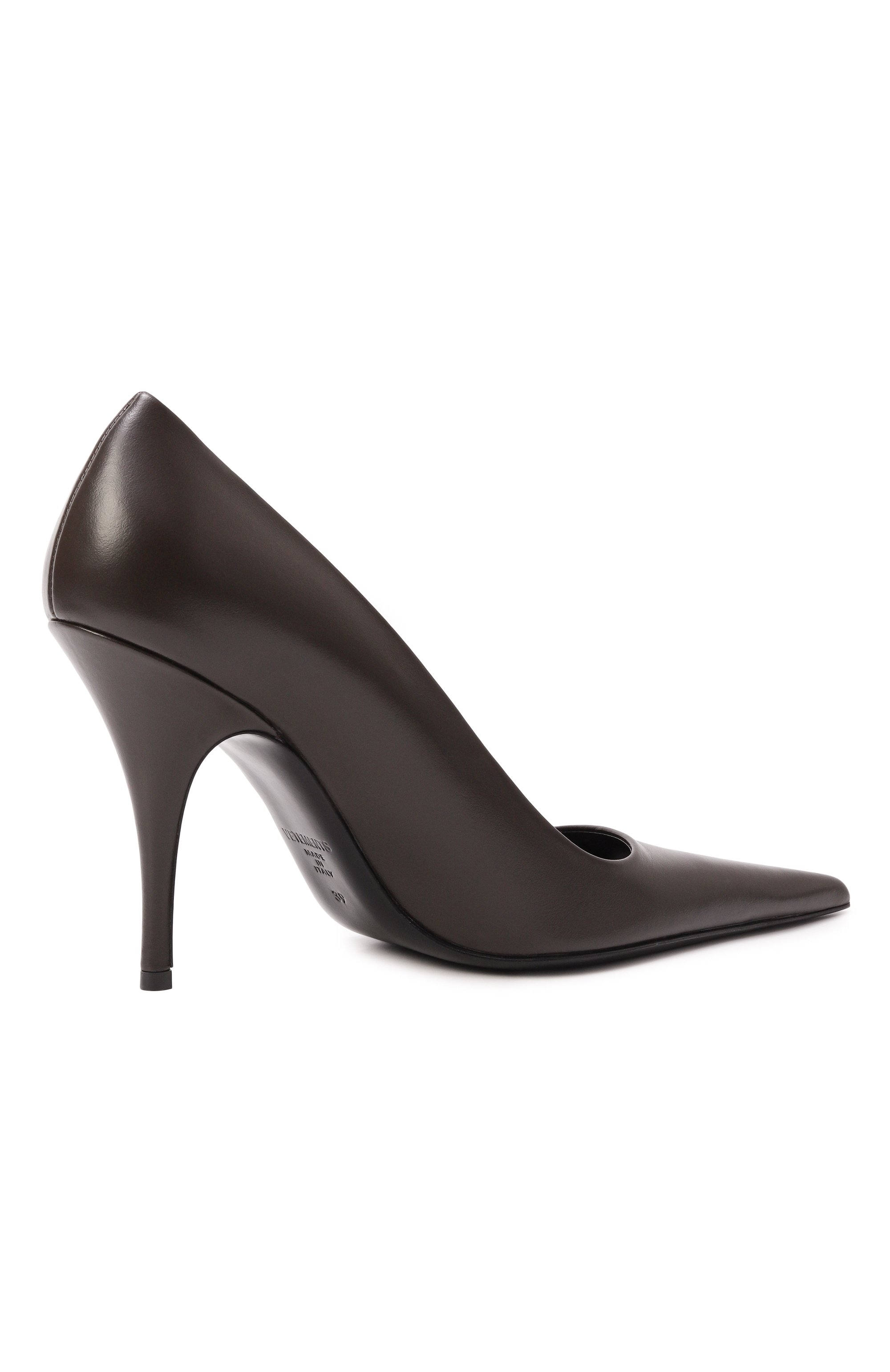Кожаные туфли VETEMENTS, арт. WH76HE500C/2471 LEATHER, фото 5