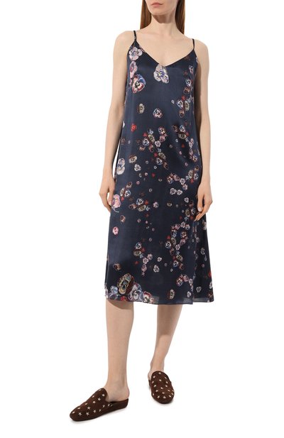 Сорочка из шелка и хлопка ANY WOWZERS, арт. MOSS01-SLPL-AFL, фото 2