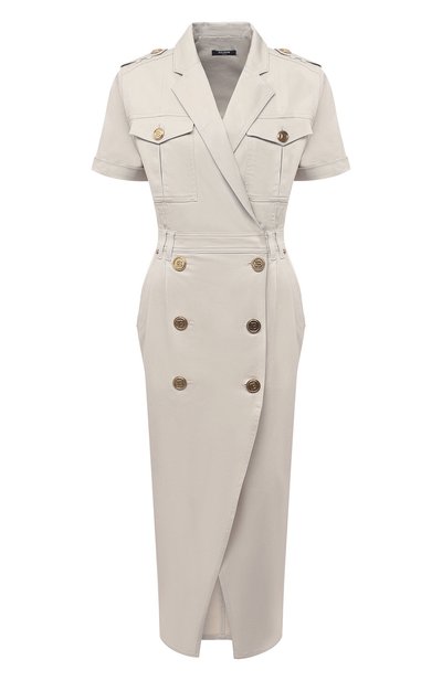 Женское хлопковое платье BALMAIN, арт. VF16803/D086