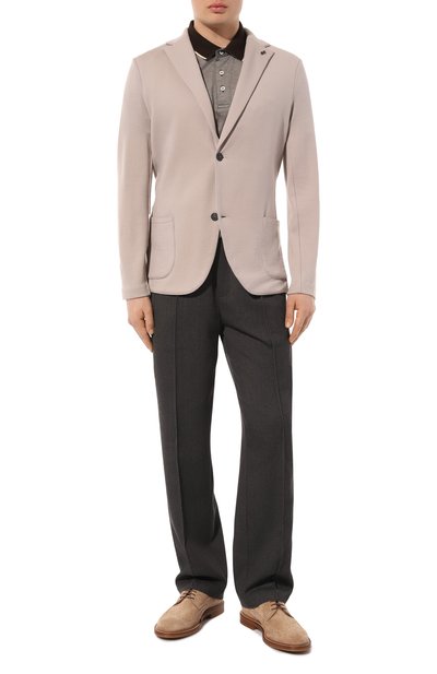 Замшевые дерби BRUNELLO CUCINELLI, арт. MZUPEB2315, фото 2