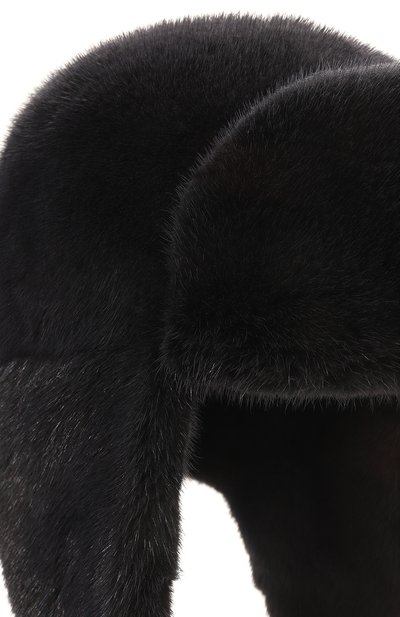 Меховая шапка-ушанка френки из норки FURLAND, арт. 0217500110319600000, фото 3