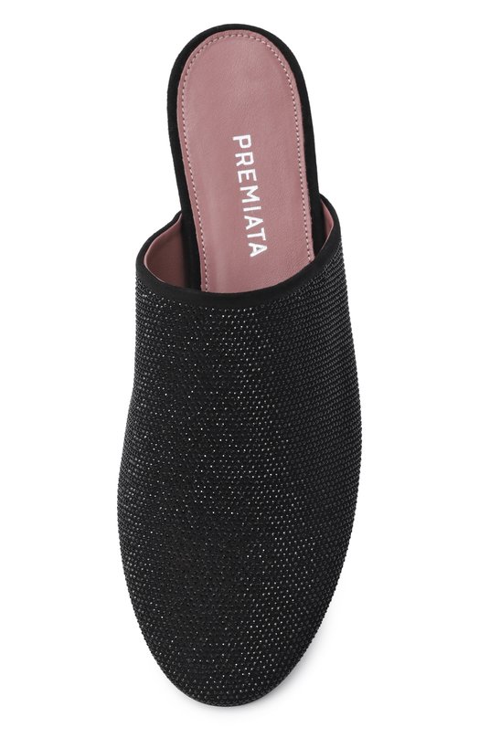 Замшевые сабо Premiata M7009/CAM0SCI0+STRASS Чёрный  M7009/CAM0SCI0+STRASS Фото 6