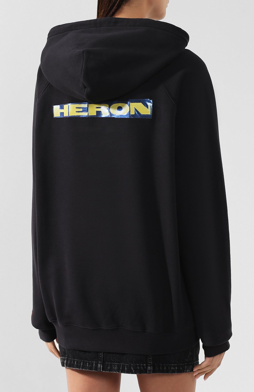 Хлопковое худи HERON PRESTON, арт. HWBB005E198080050488, фото 4