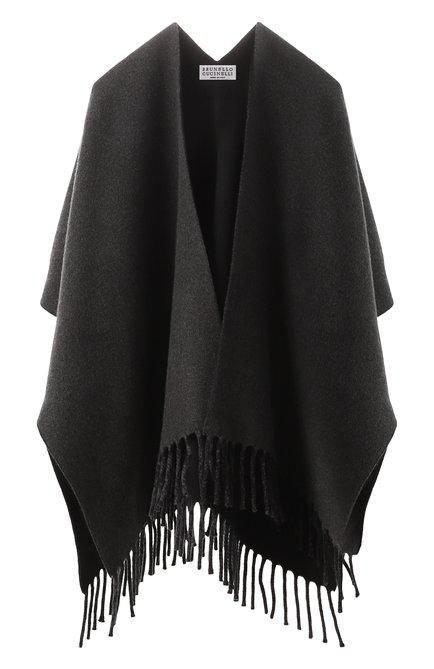 Женская пончо из шерсти и кашемира BRUNELLO CUCINELLI, арт. MSCDAGP42