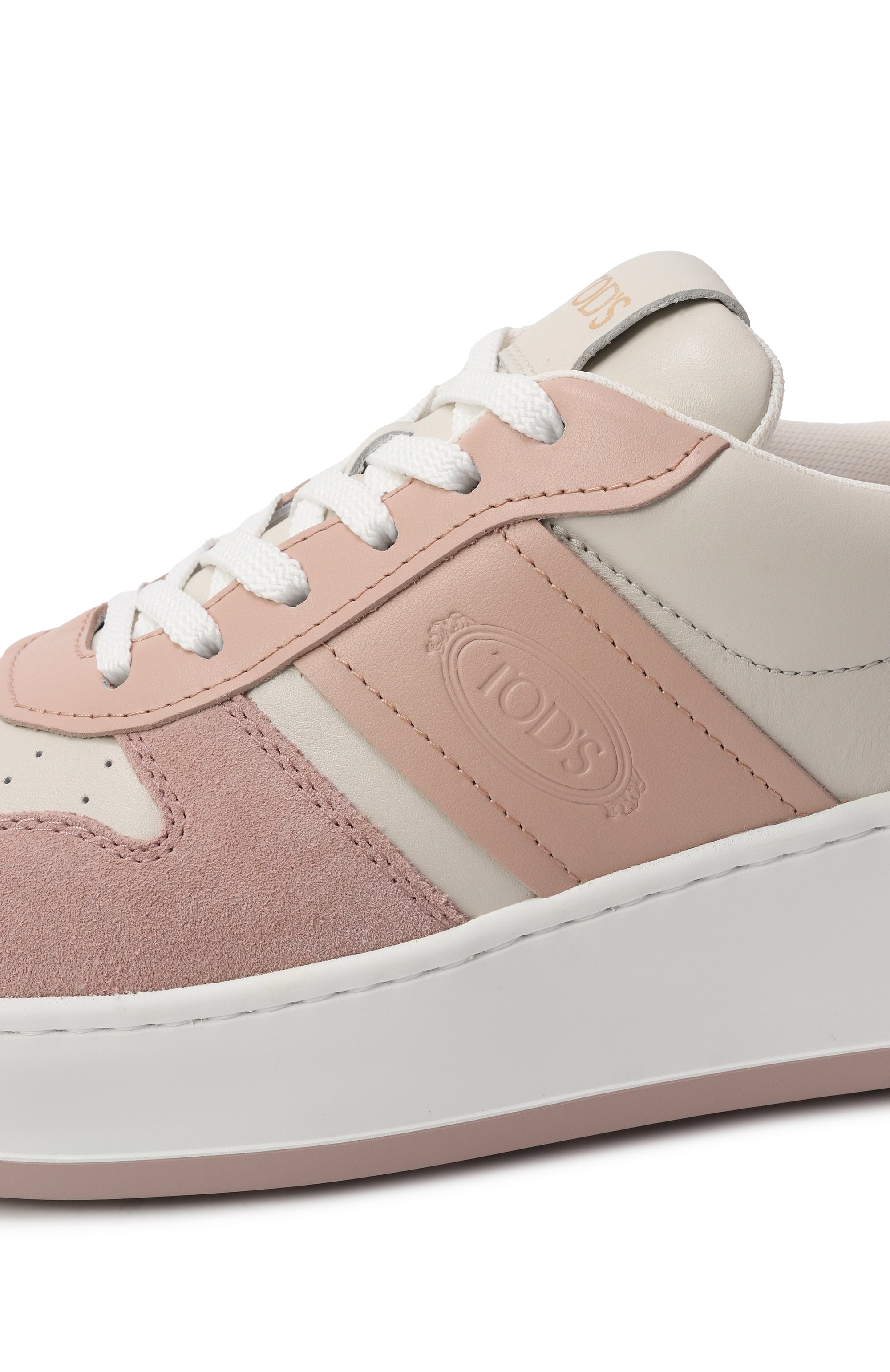 Кожаные кеды TOD’S, арт. XXW88K0HP30/QLA, фото 7