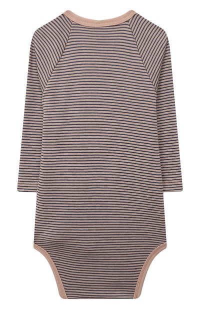 Хлопковое боди SANETTA бежевого цвета по цене 2755 руб., арт. 323364, фото 2 Хлопковое боди SANETTA, арт. 323364, фото 2