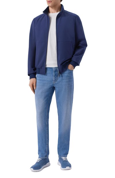 Текстильные кроссовки KITON, арт. USSFITSN0115102_12-13, фото 2