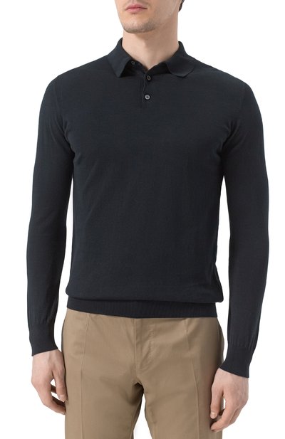 Хлопковое поло FEDELI, арт. 8UED5911, фото 3