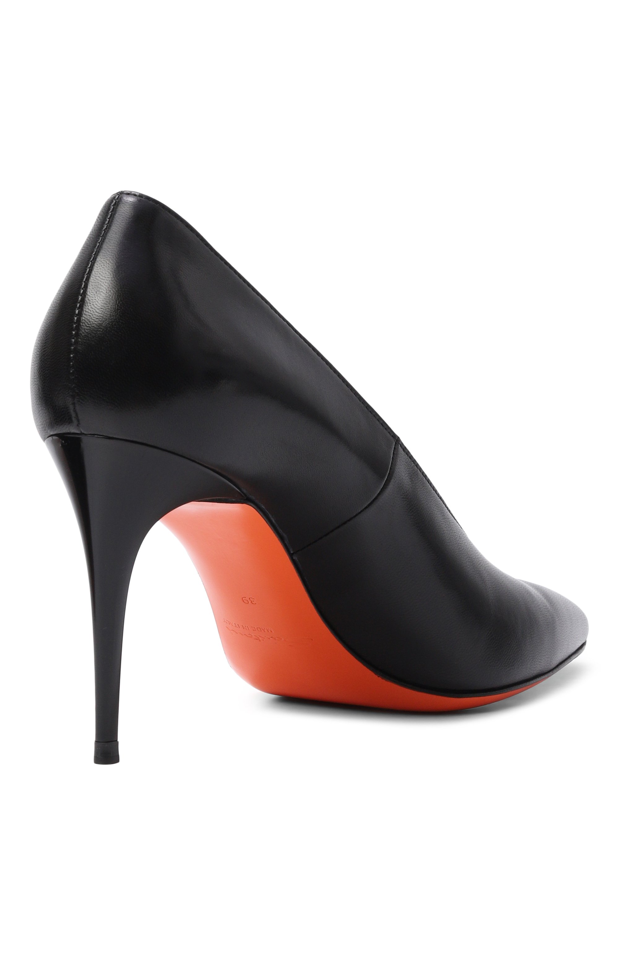 Кожаные туфли SANTONI, арт. WDBG72288HALTSZA, фото 5