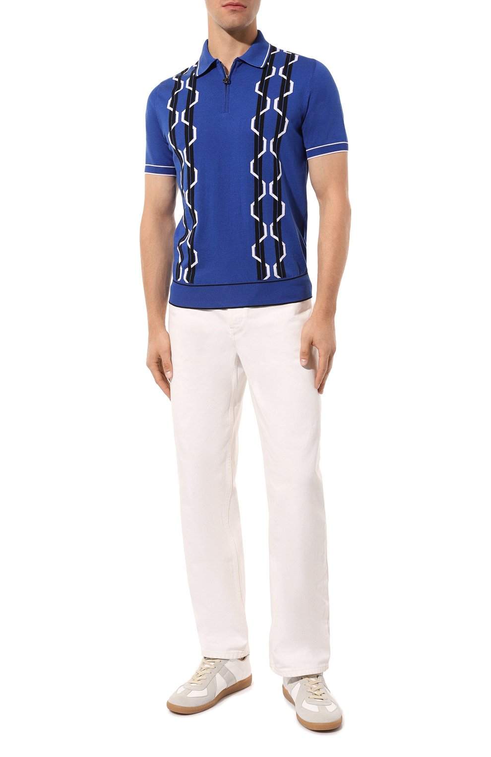 Поло из шелка и хлопка STEFANO RICCI, арт. K818063P31/F23290, фото 2