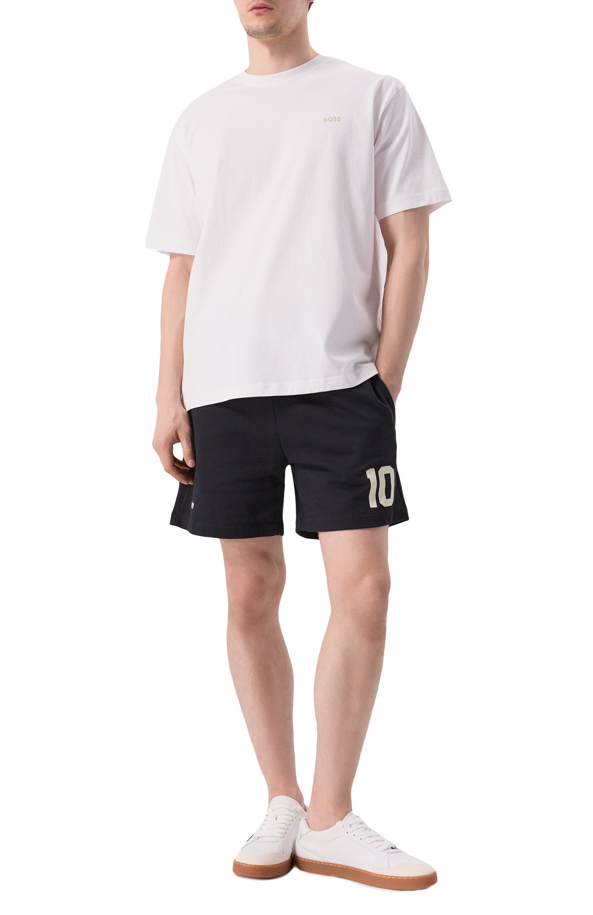 Хлопковая футболка BOSS ORANGE, арт. 50534925, фото 2