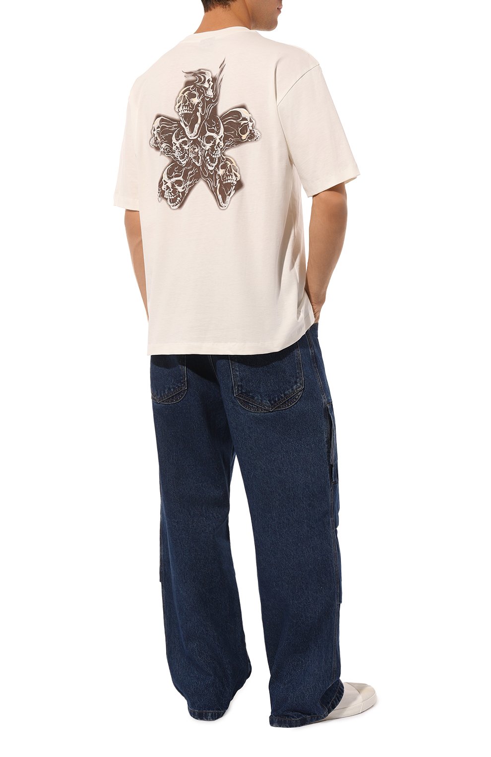 Хлопковая футболка COMME DES FUCKDOWN, арт. CFABM01336, фото 2