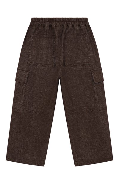 Джинсы IL GUFO коричневого цвета по цене 18500 руб., арт. A25GPL0030C0074/2-4, фото 2 Джинсы IL GUFO, арт. A25GPL0030C0074/2-4, фото 2