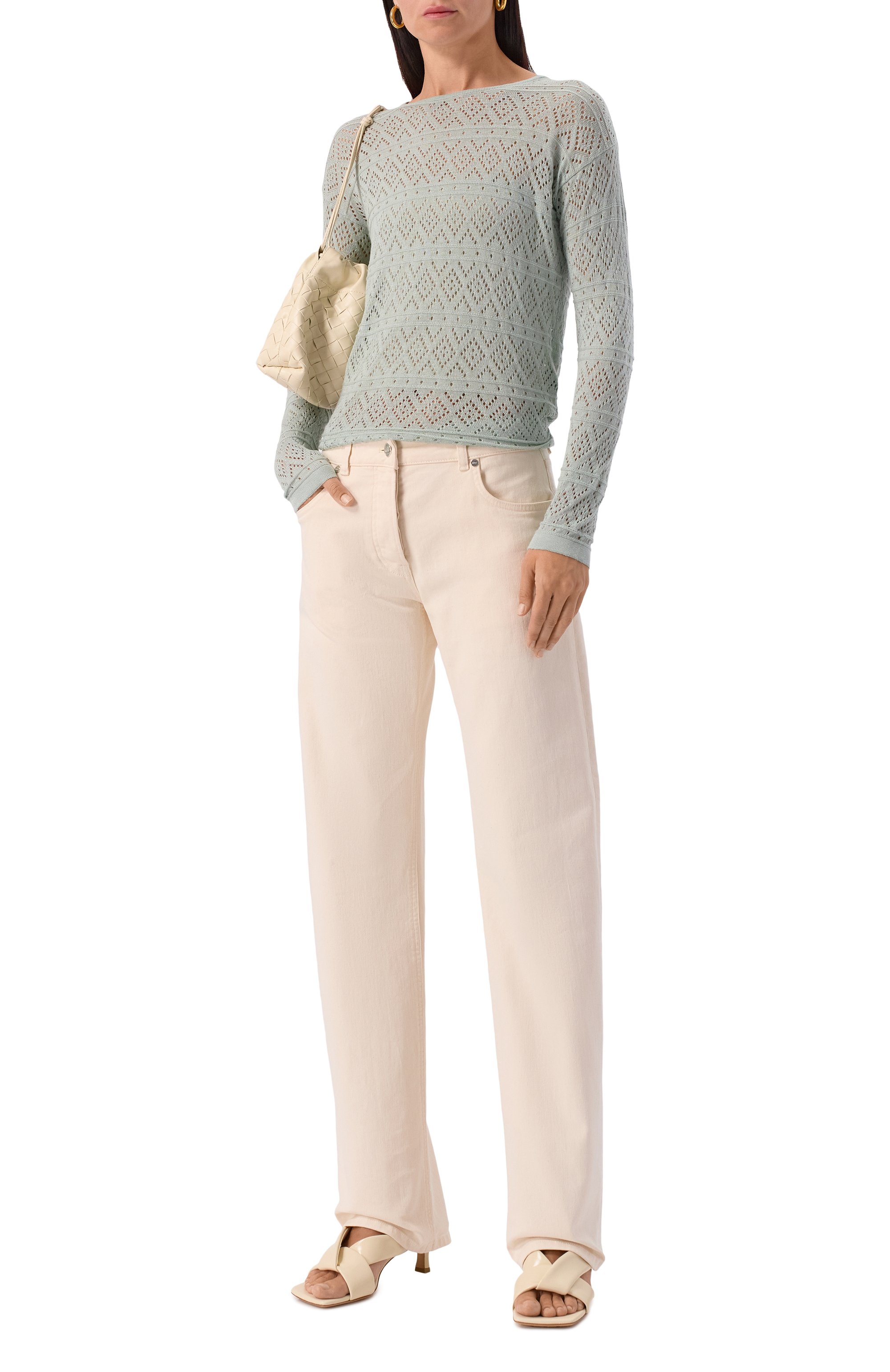 Пуловер из шелка и хлопка MVST, арт. WS59-1540MU, фото 2