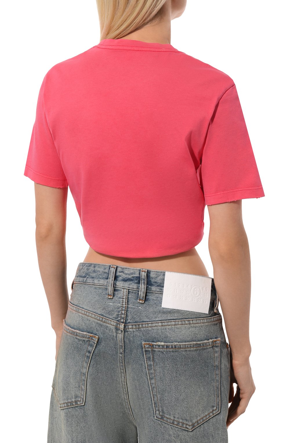 Хлопковая футболка VERSACE, арт. 1011331/1A08262, фото 4