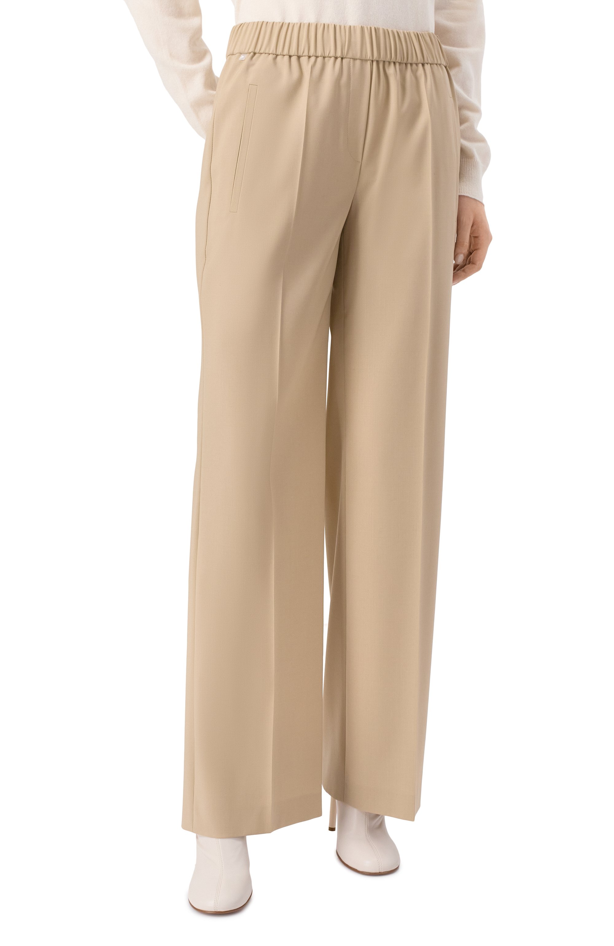 Шерстяные брюки BOSS, арт. 50534567, фото 3