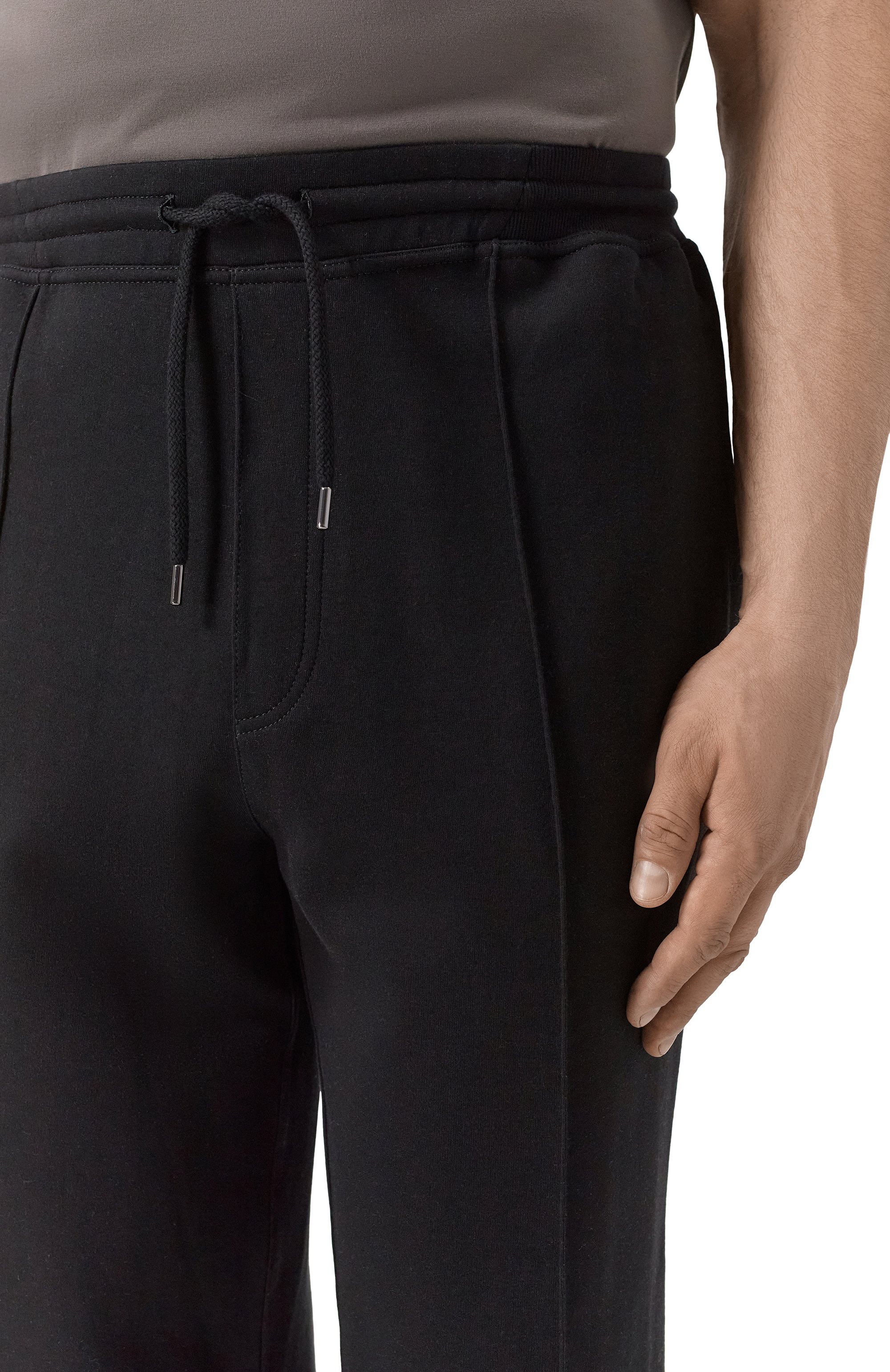 Брюки из хлопка и кашемира BRUNELLO CUCINELLI, арт. MM8313212G, фото 5