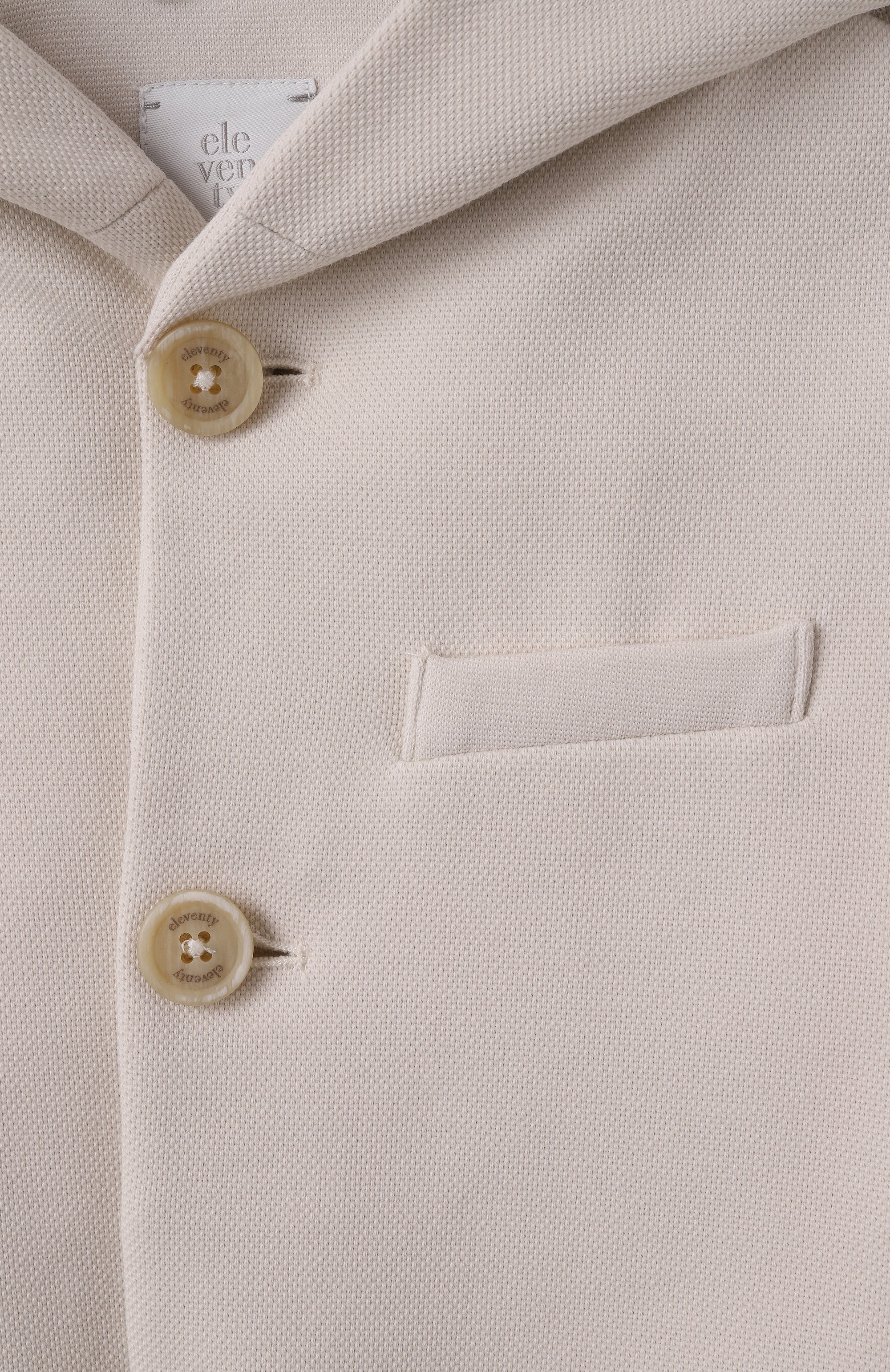 Хлопковый пиджак ELEVENTY, арт. EW2Q24/J0247/10-16, фото 3