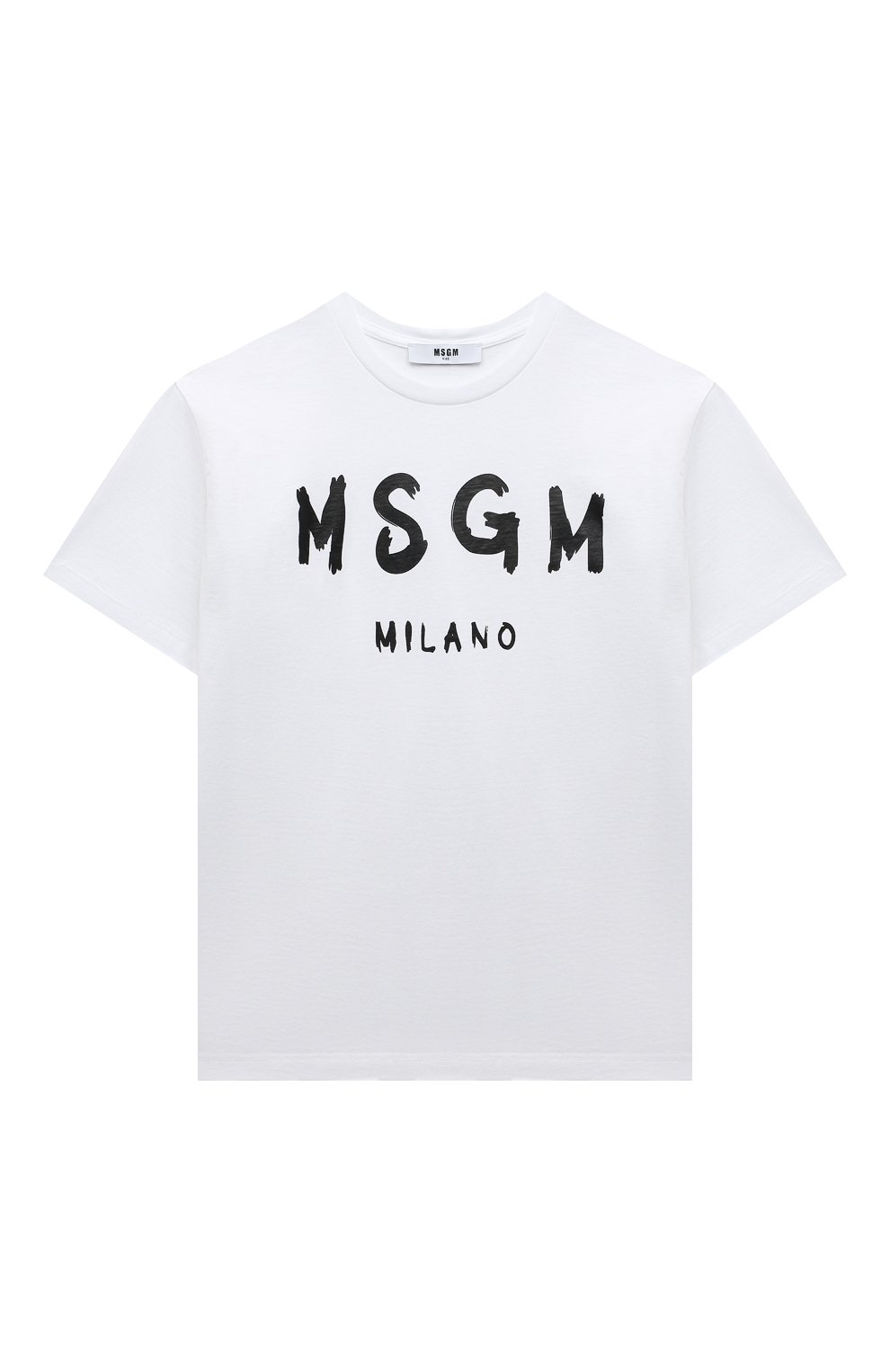Хлопковая футболка MSGM KIDS, арт. S4MSJUTH011, фото 1