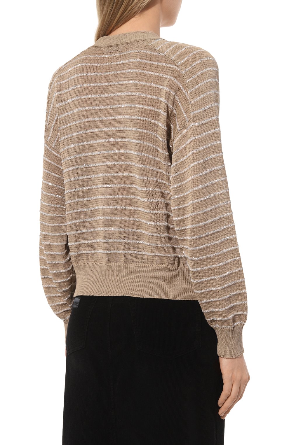 Хлопковый кардиган BRUNELLO CUCINELLI, арт. M7876B1330, фото 4