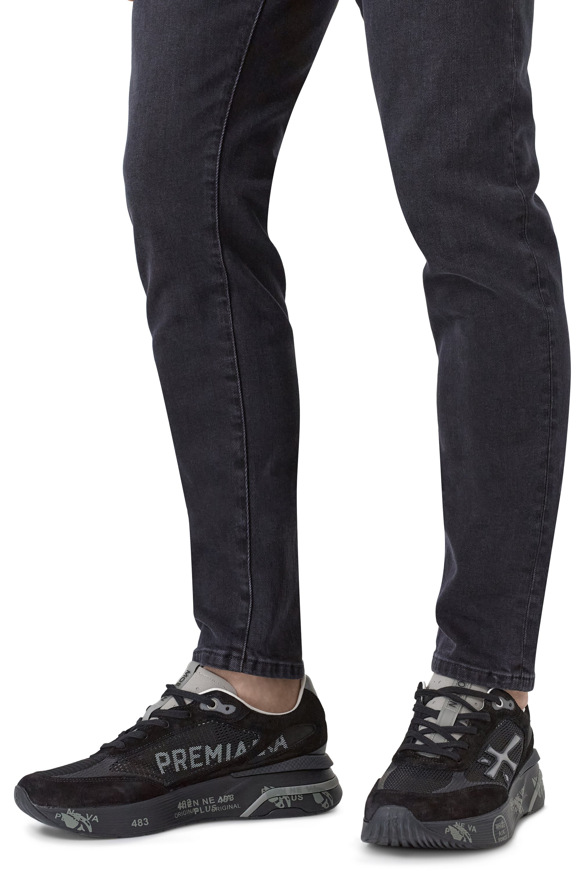  Комбинированные кроссовки moerun PREMIATA, арт. M0ERUN/VAR 7297, фото 3