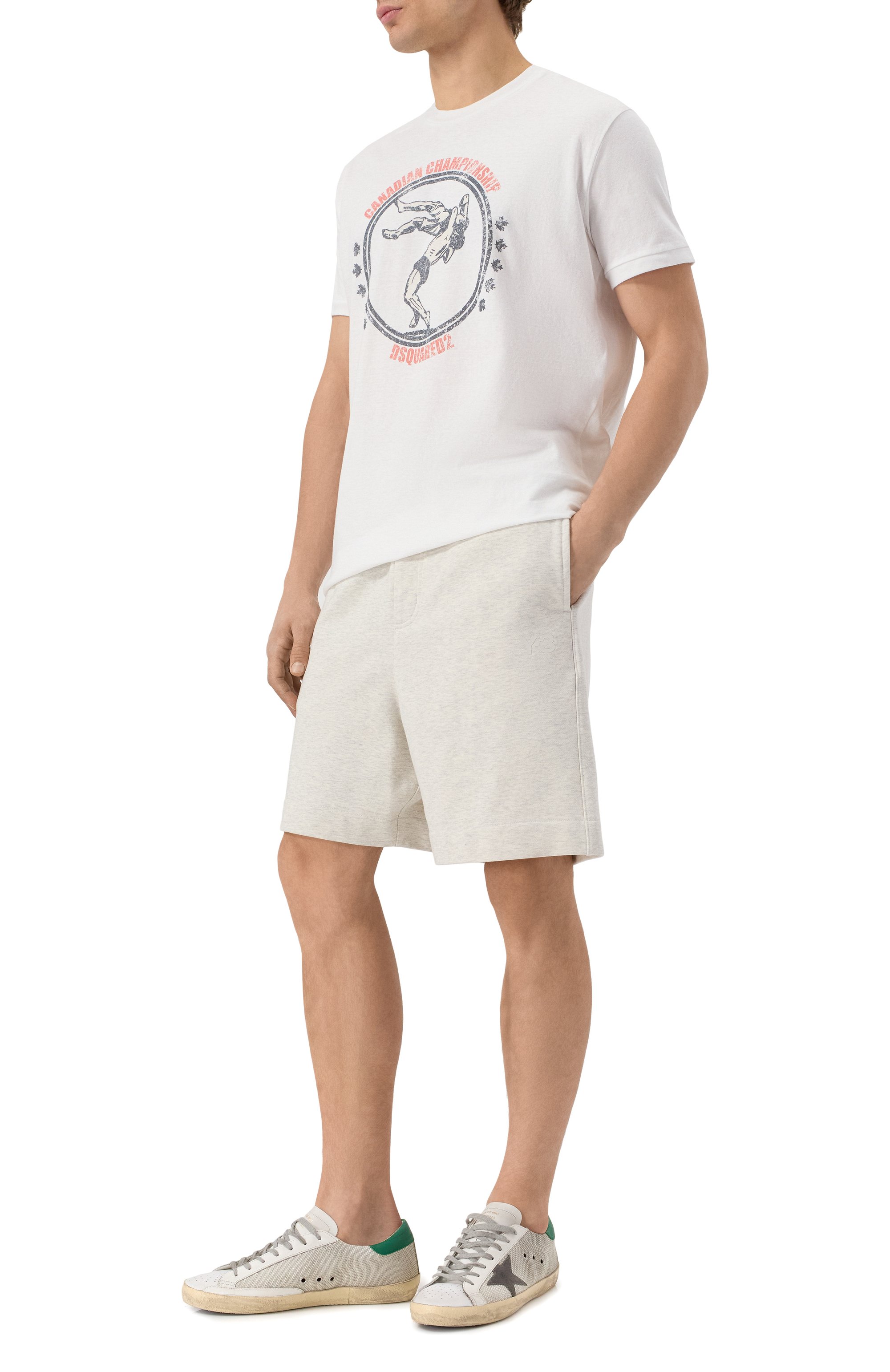 Комбинированные кеды super-star GOLDEN GOOSE DELUXE BRAND, арт. GMF00101.F002686, фото 2