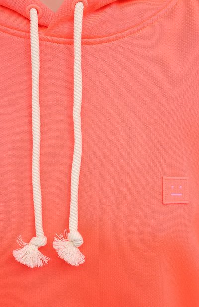 Хлопковое худи ACNE STUDIOS, арт. CI0065/W, фото 5