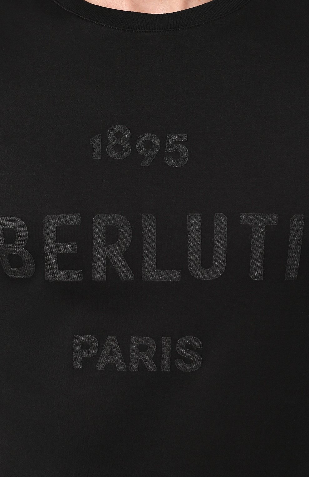 Хлопковая футболка BERLUTI, арт. R15JRS29-005, фото 5