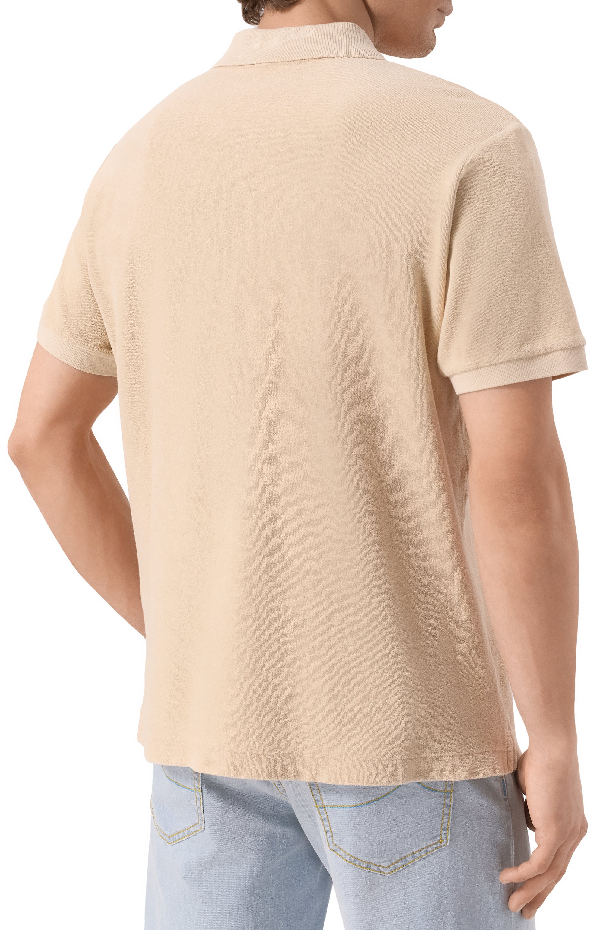 Хлопковое поло JACOB COHEN, арт. 25E P/JUM_80020 001 M4529 TD, фото 4