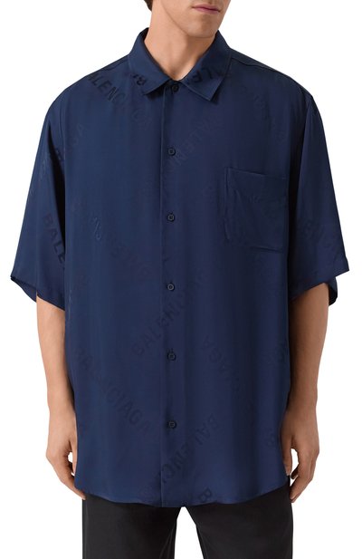 Рубашка из вискозы BALENCIAGA, арт. 681813/T0013, фото 3