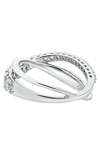 Кольцо hyperbola SWAROVSKI серебряного цвета по цене 18300 руб., арт. 5563911, фото 3 Кольцо hyperbola SWAROVSKI, арт. 5563911, фото 3