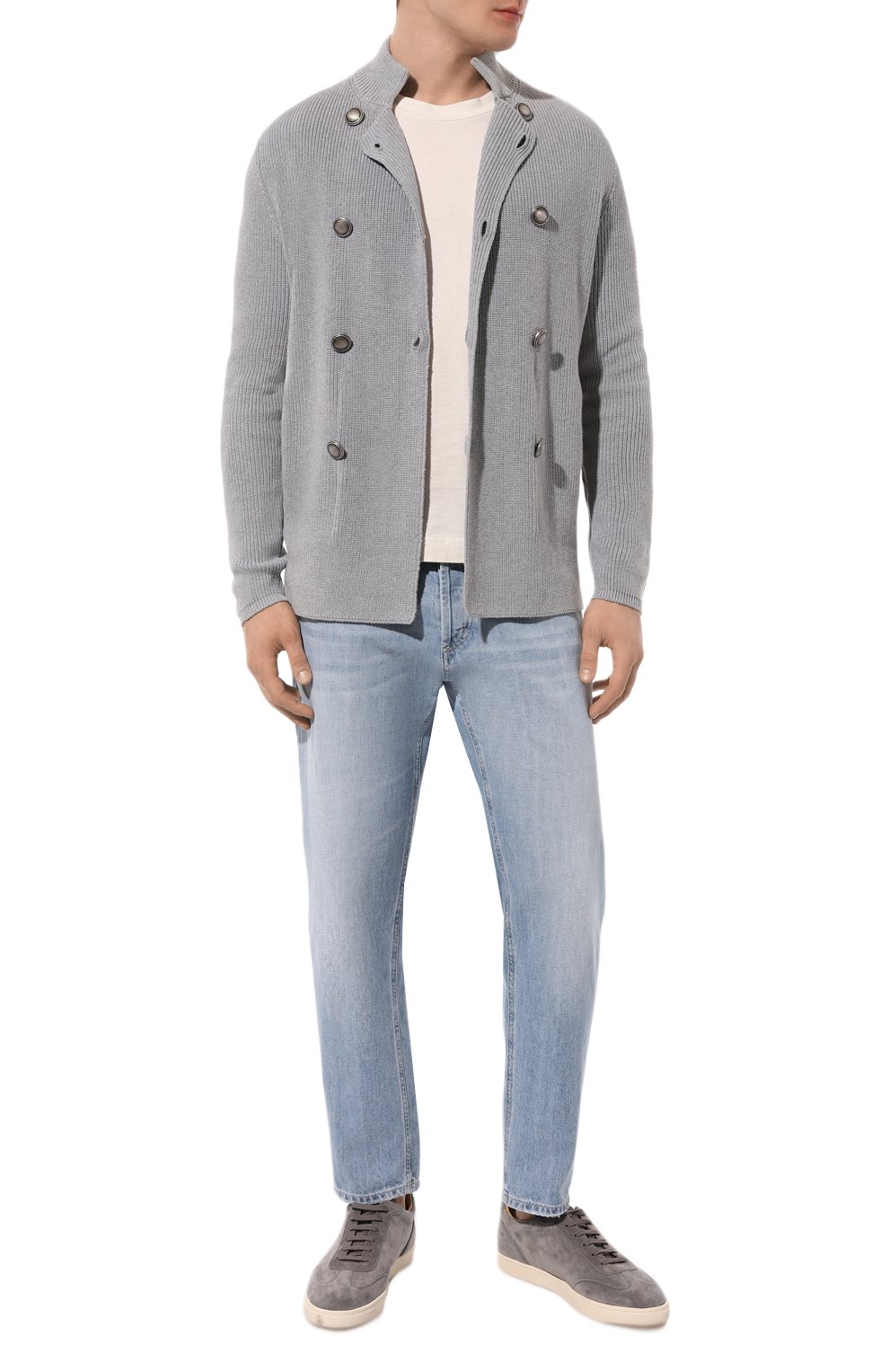 Хлопковый кардиган BRUNELLO CUCINELLI, арт. M2873326, фото 2