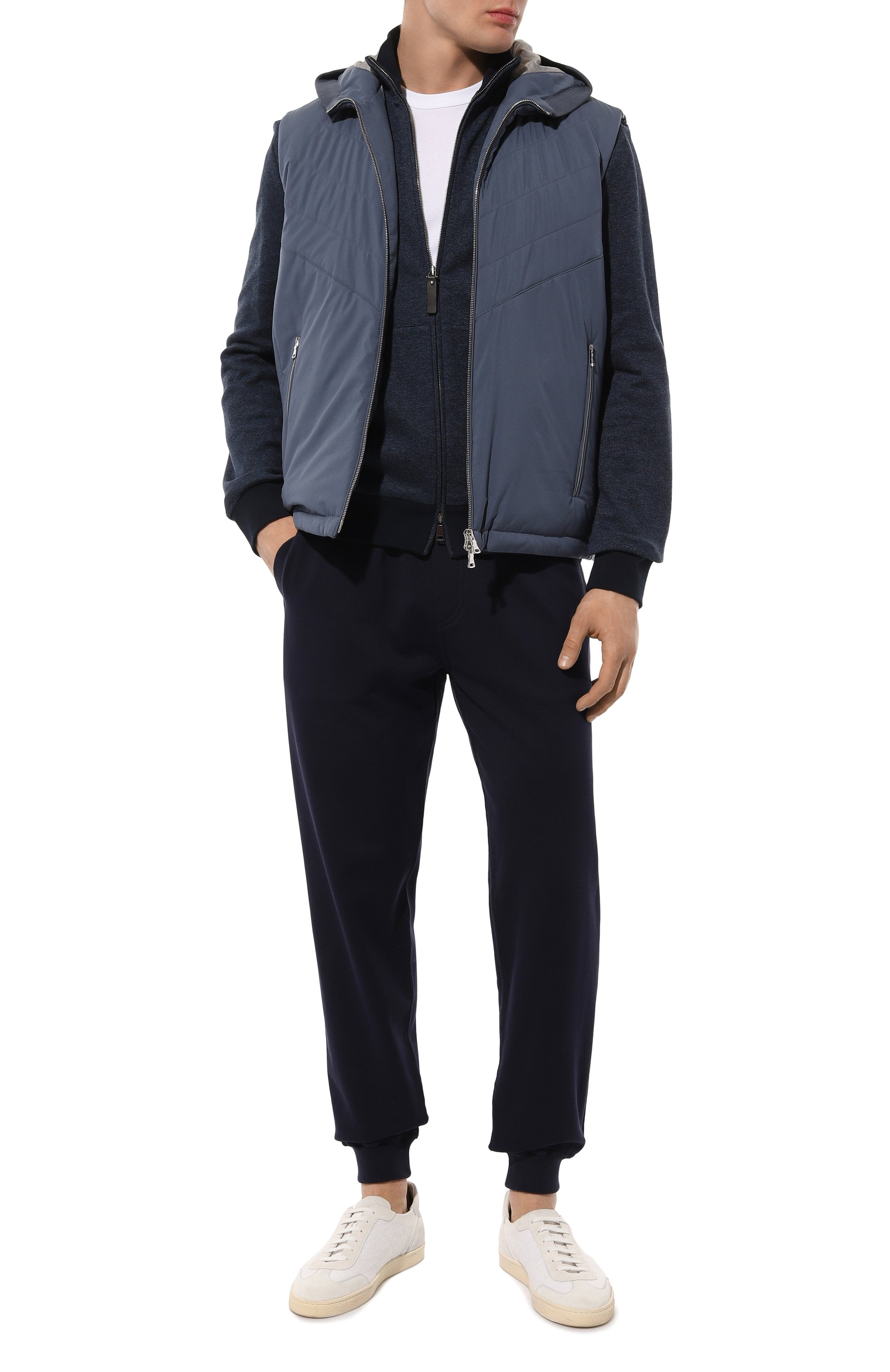 Хлопковые джоггеры BRUNELLO CUCINELLI, арт. MW478B2300, фото 2