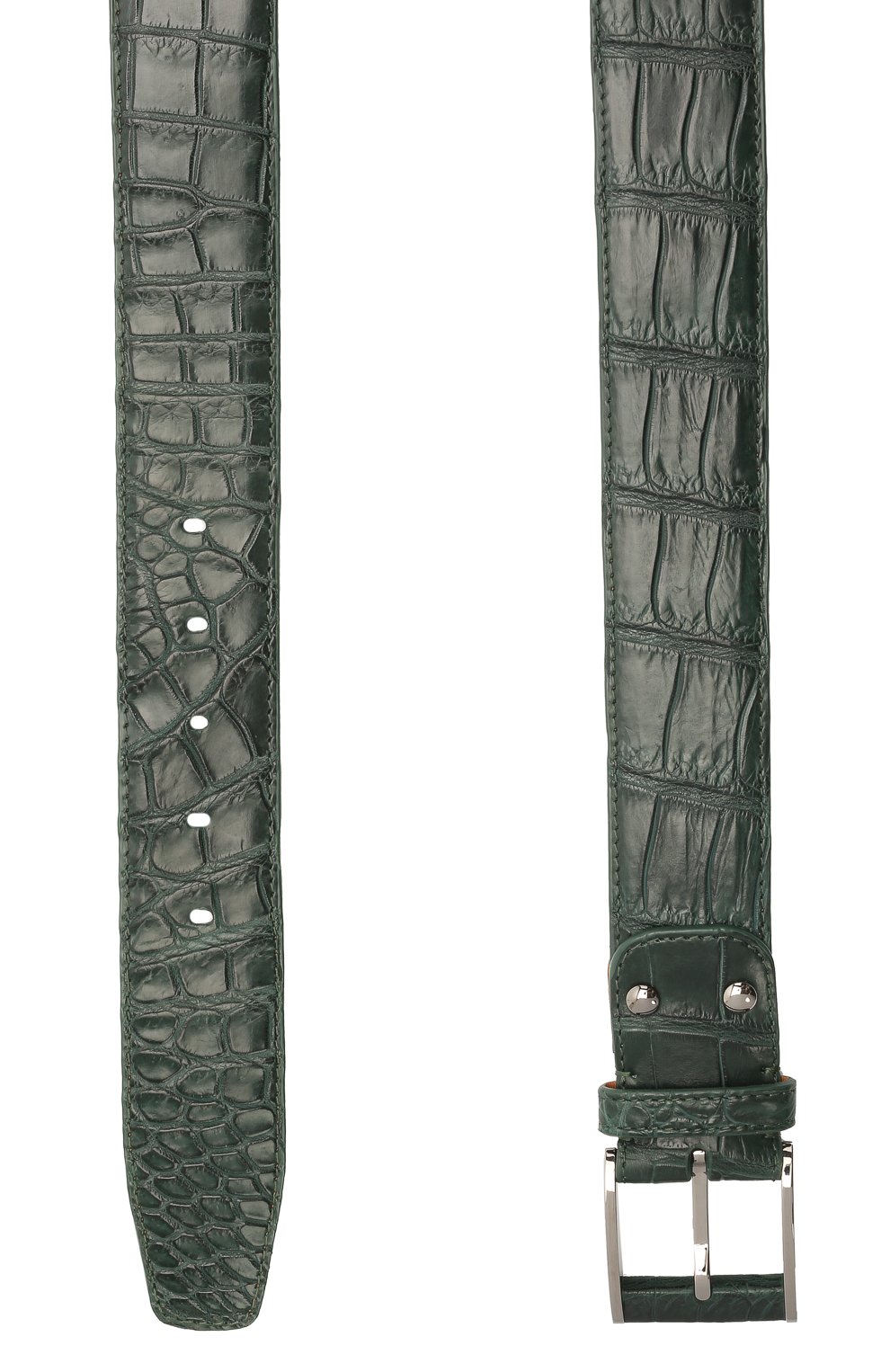 Ремень из кожи крокодила ZILLI, арт. MJL-NADAE-01010/0819/CP0R, фото 2