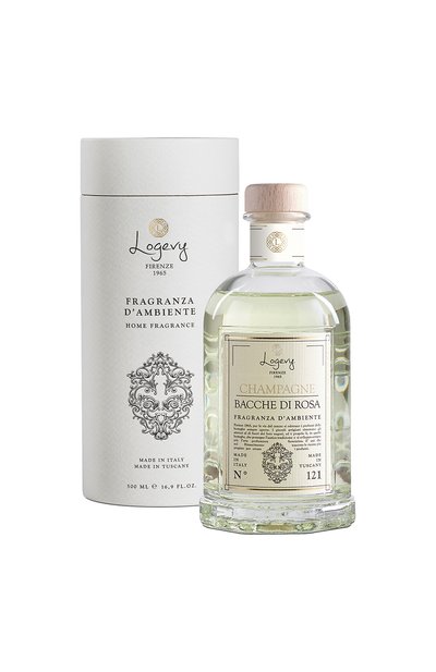 Диффузор champagne e bacche di rosa / "шампанское & розовые ягоды" (500ml) LOGEVY FIRENZE 1965, арт. 8050519372169, фото 4