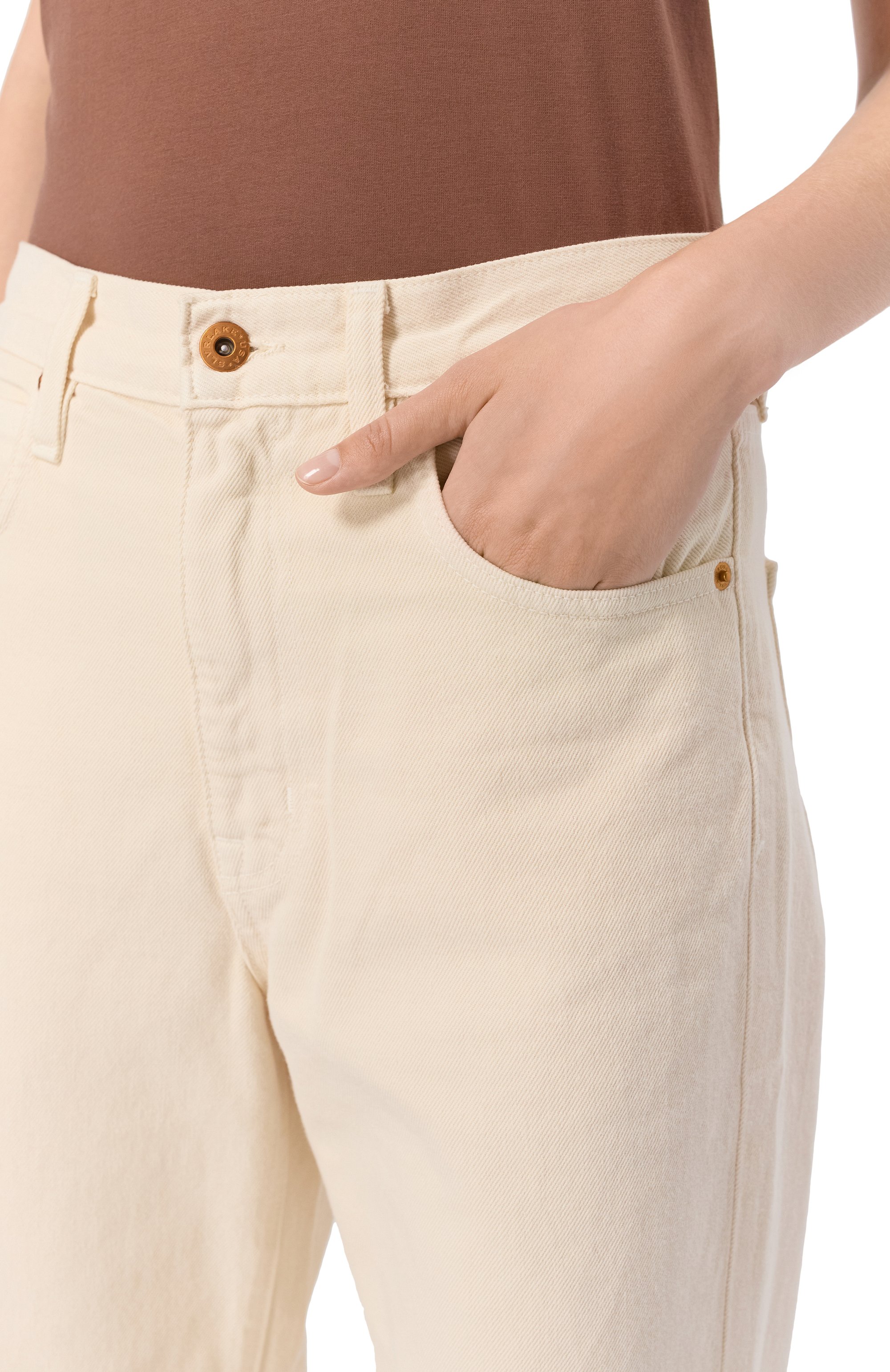 Джинсы grace SLVRLAKE, арт. GRCJ407P ECRU, фото 5