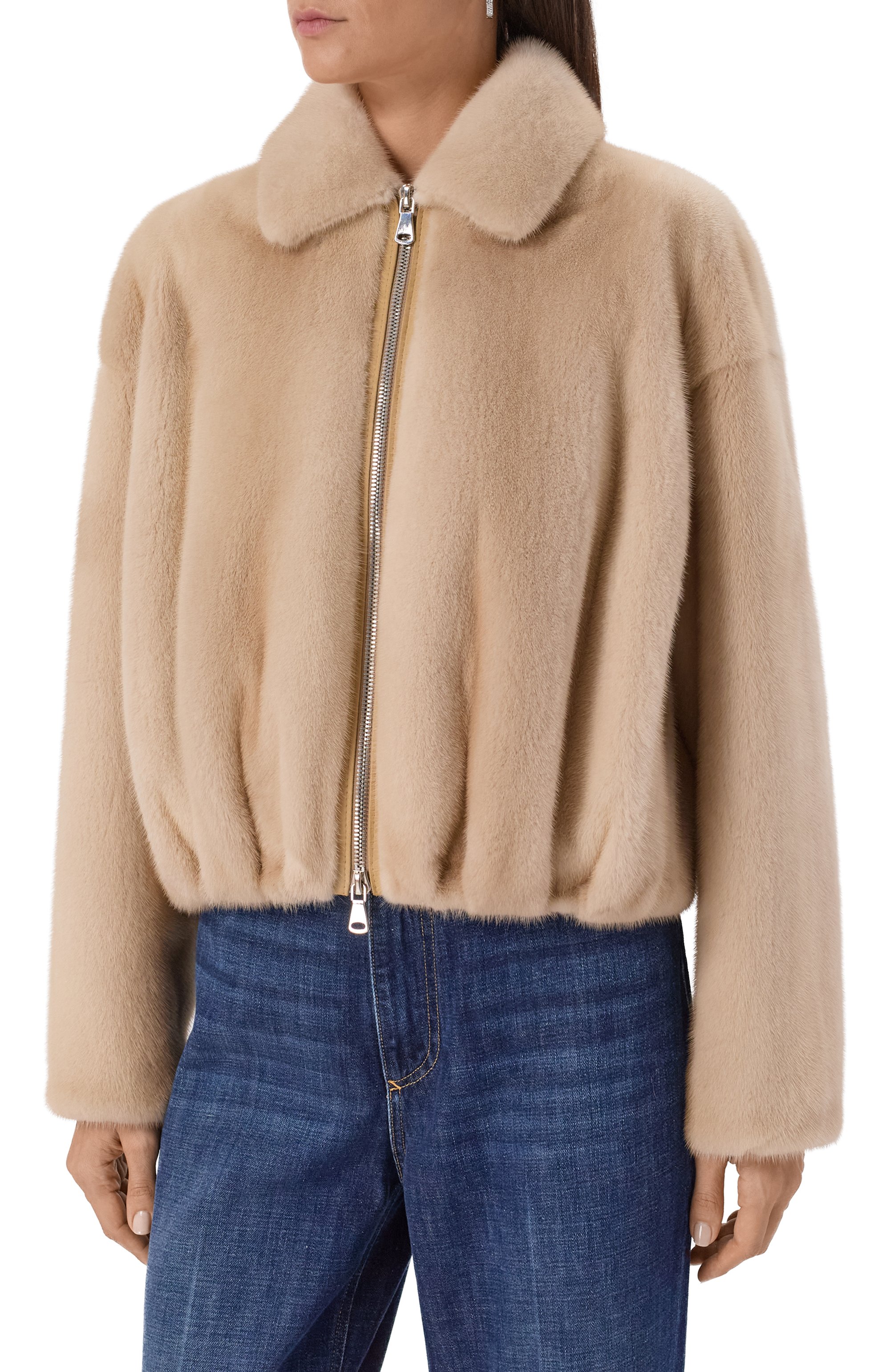 Шуба из норки VICTORIA KUSENKOVA, арт. 761800011696, фото 3