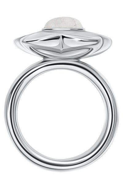 Кольцо big flower с лунным камнем MOONKA, арт. FLW-925SL-RG00-MST, фото 4