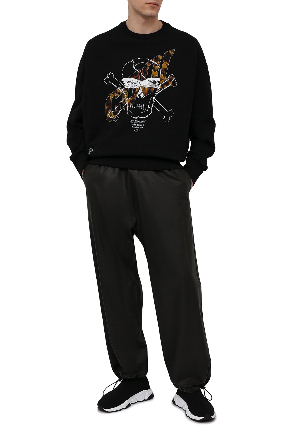 Текстильные кроссовки speed 2.0 BALENCIAGA, арт. 645056/W2DBQ, фото 2