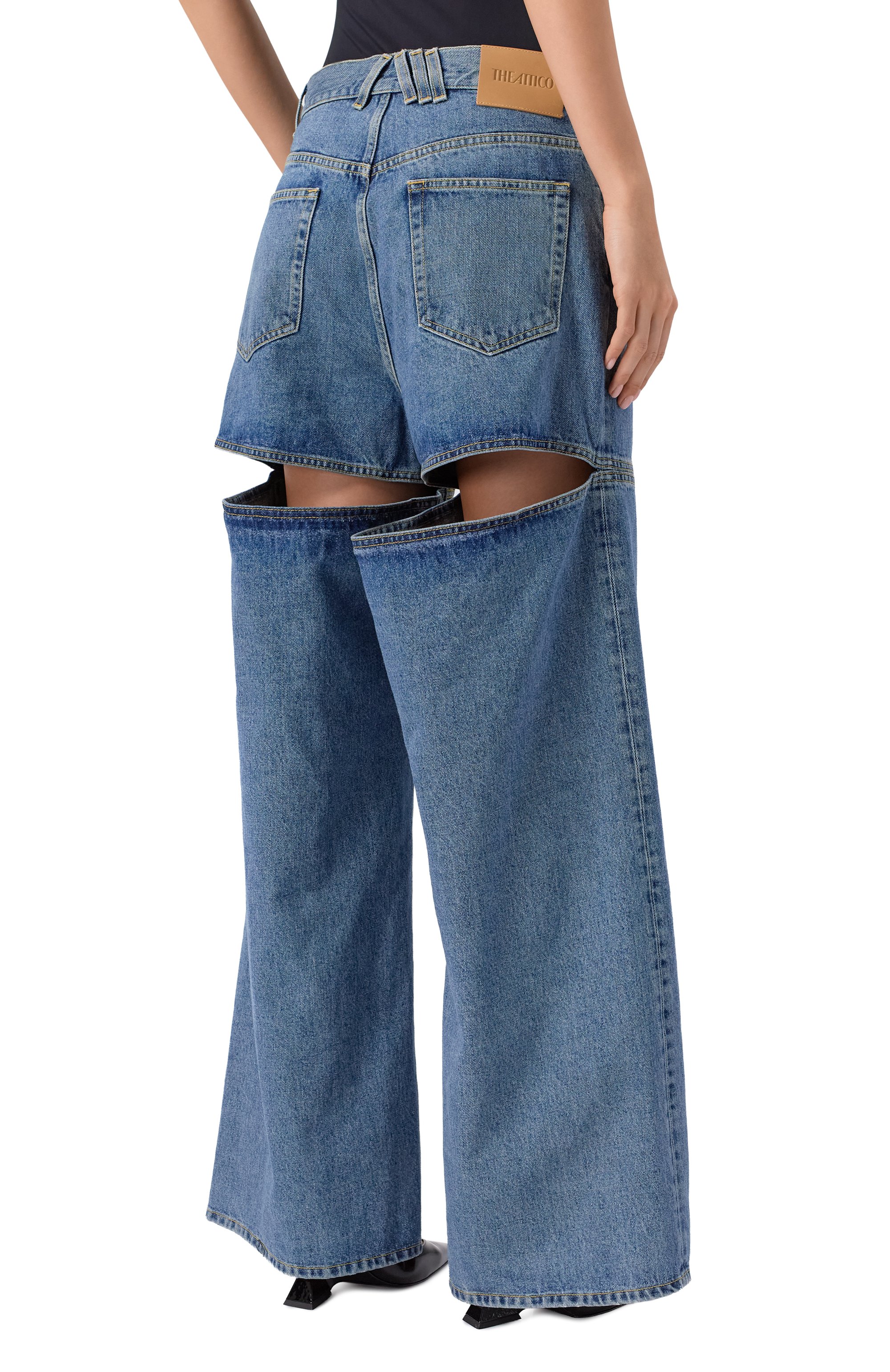 Джинсы THE ATTICO, арт. 251WCP00277/DDD085AA, фото 4