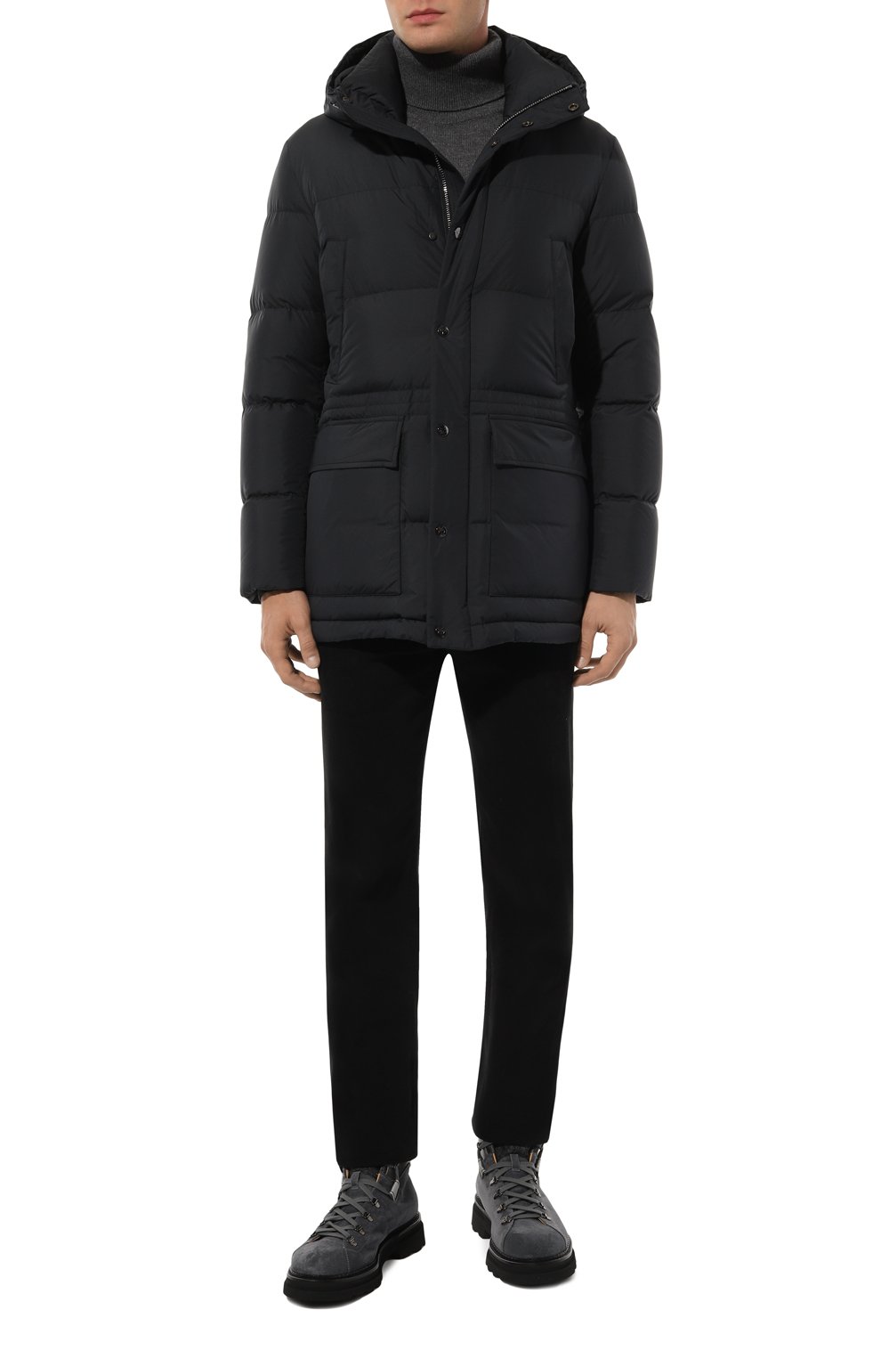 Замшевые хайкеры CAMERLENGO, арт. 16626/0PERA FUM0, фото 2