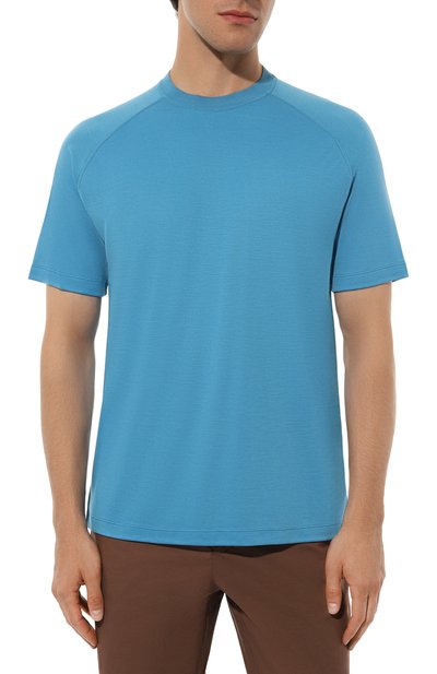 Шерстяная футболка ZEGNA, арт. UD328A7/DCT706, фото 3