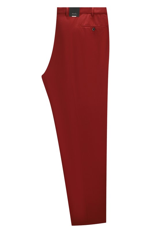 Шерстяные брюки Hiltl Красный, фото 3