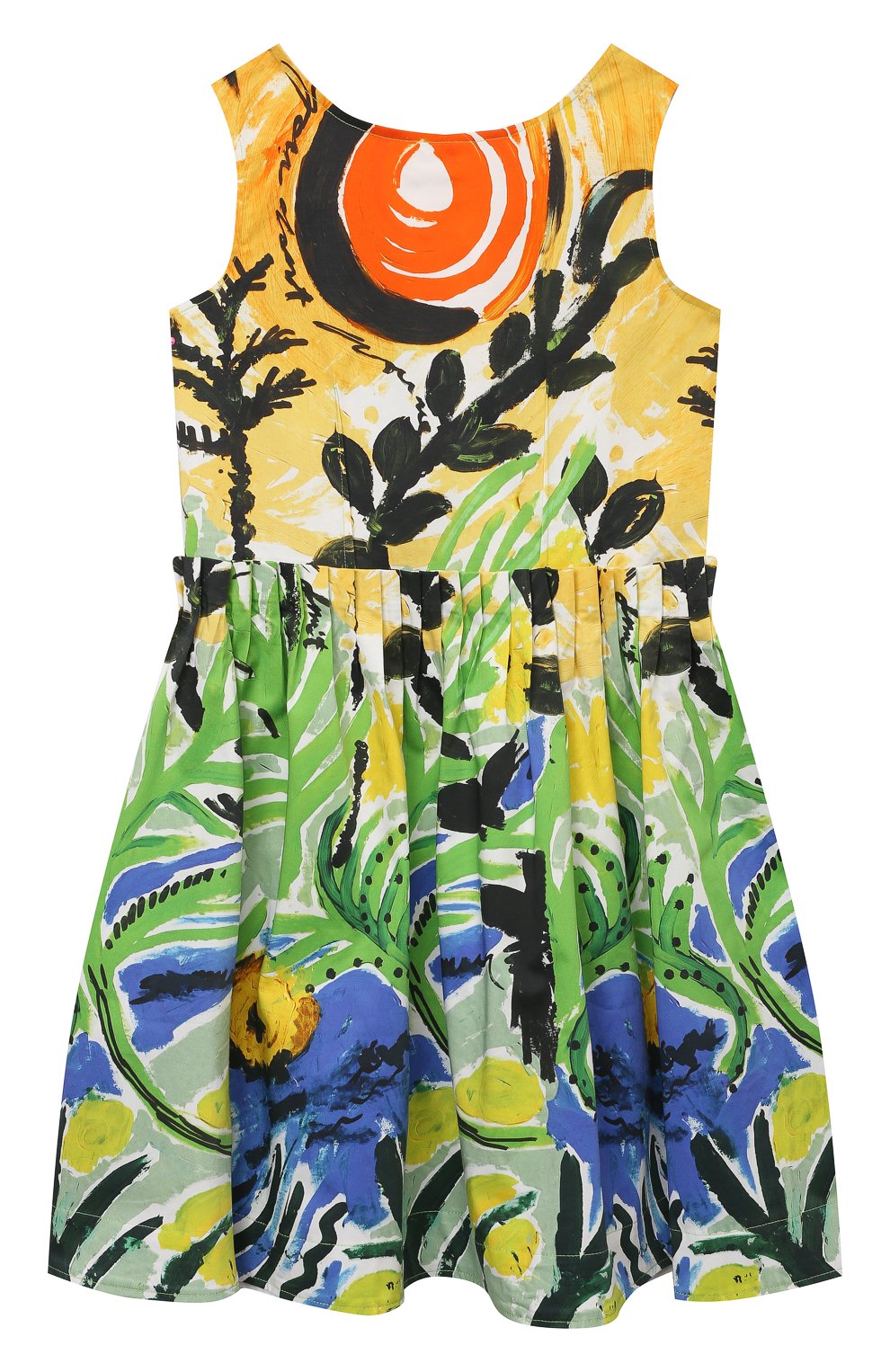 Хлопковое платье MARNI, арт. M00156-M00IT, фото 1