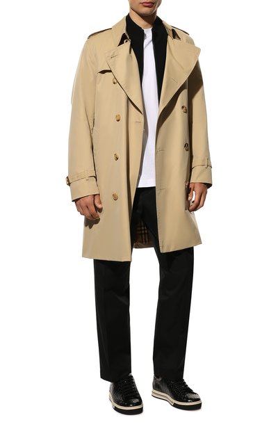 Кеды из кожи крокодила roma DOLCE & GABBANA, арт. CS1583/A2Q18/CNIL, фото 2