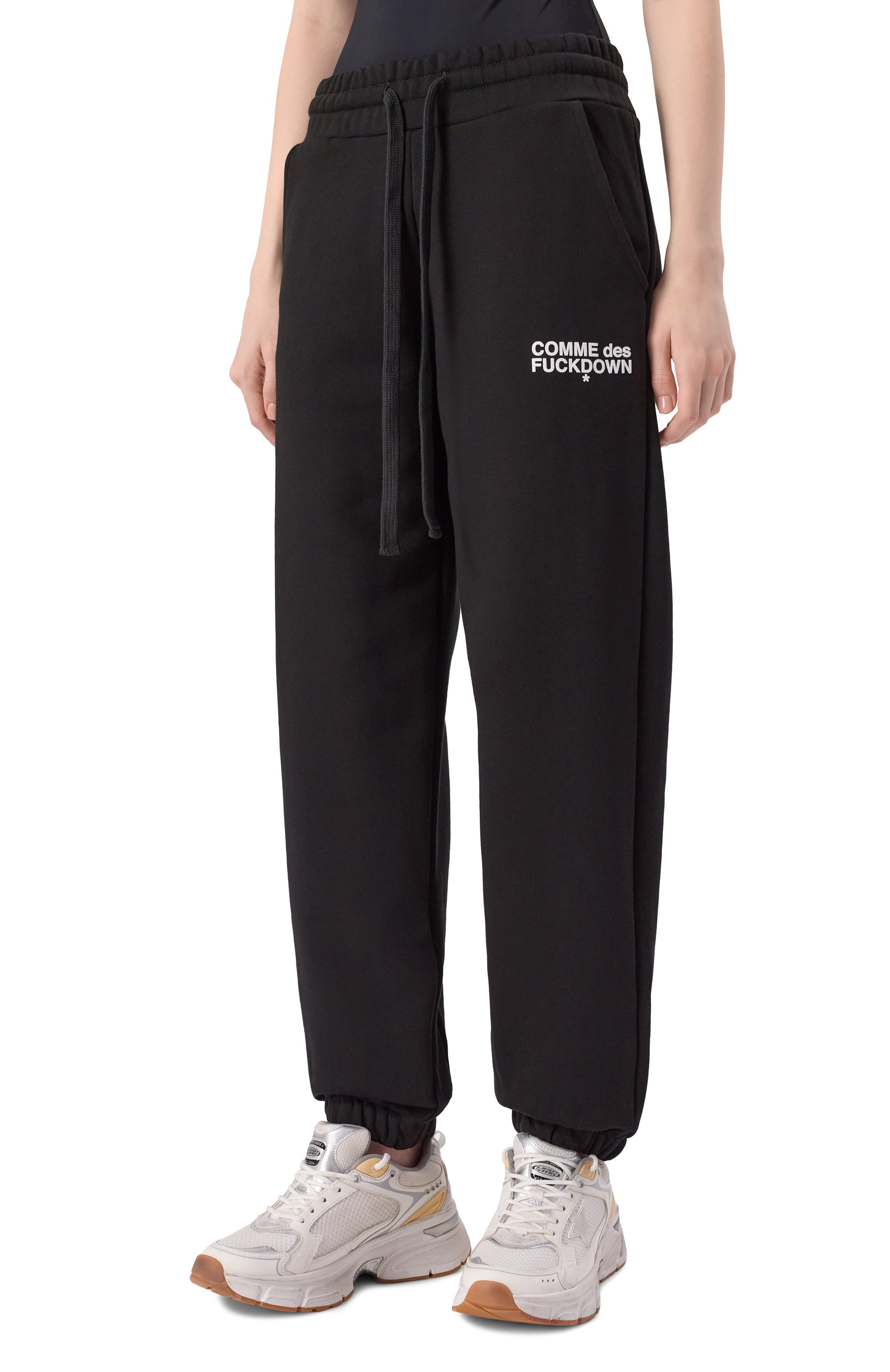 Хлопковые джоггеры COMME DES FUCKDOWN, арт. CFABW01357, фото 3